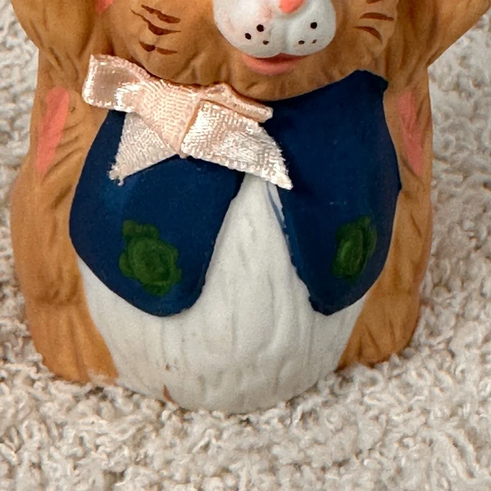Vintage Giftco Ceramic Animal‎ Bell 3